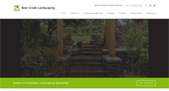 Desktop Screenshot of bearcreeklandscaping.com